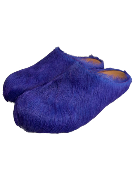 Fur Pony Mule Slide Fussbett Sabot