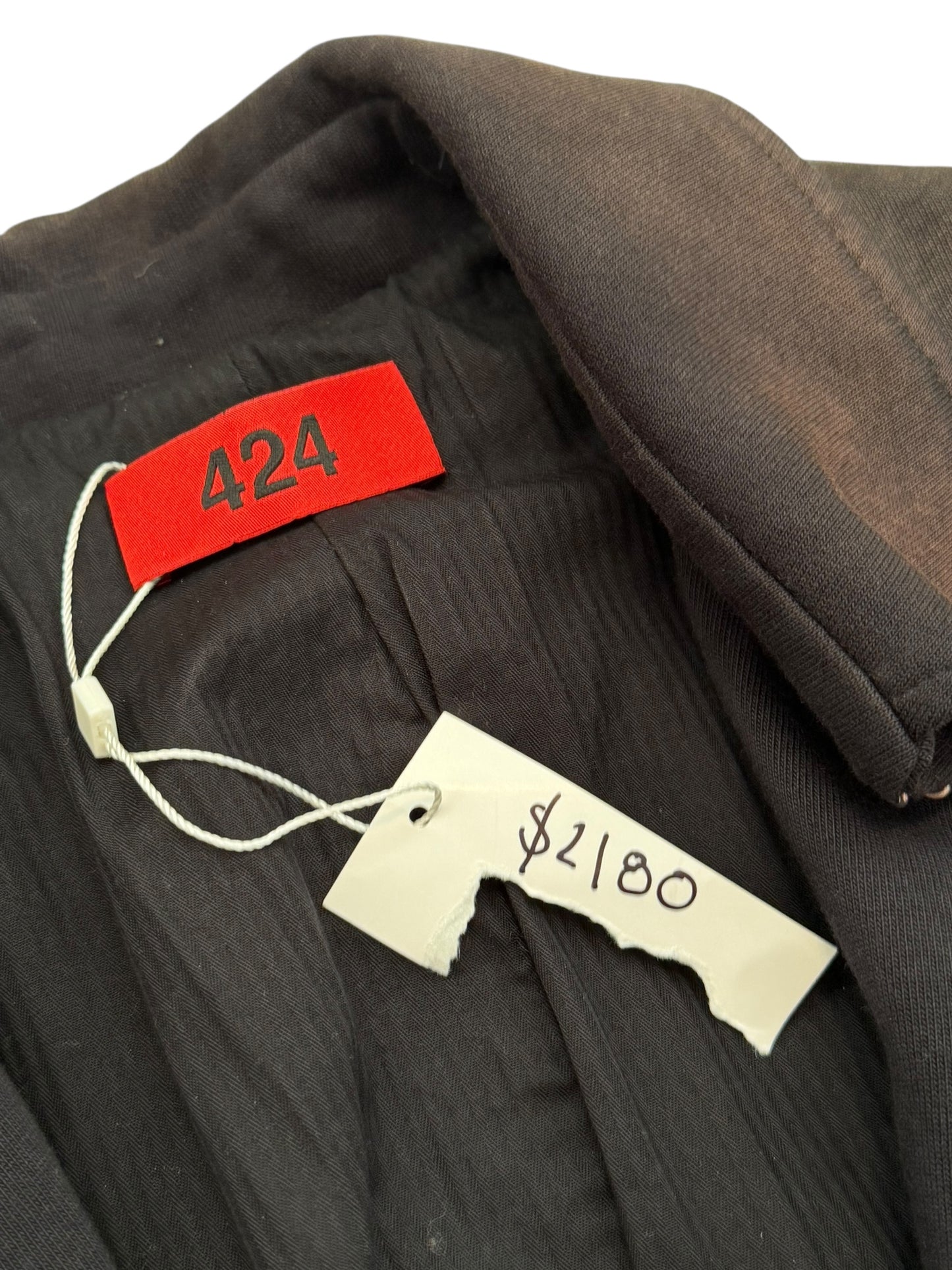 Reconstructed Sun Faded Jerseys Heavy Overcoat