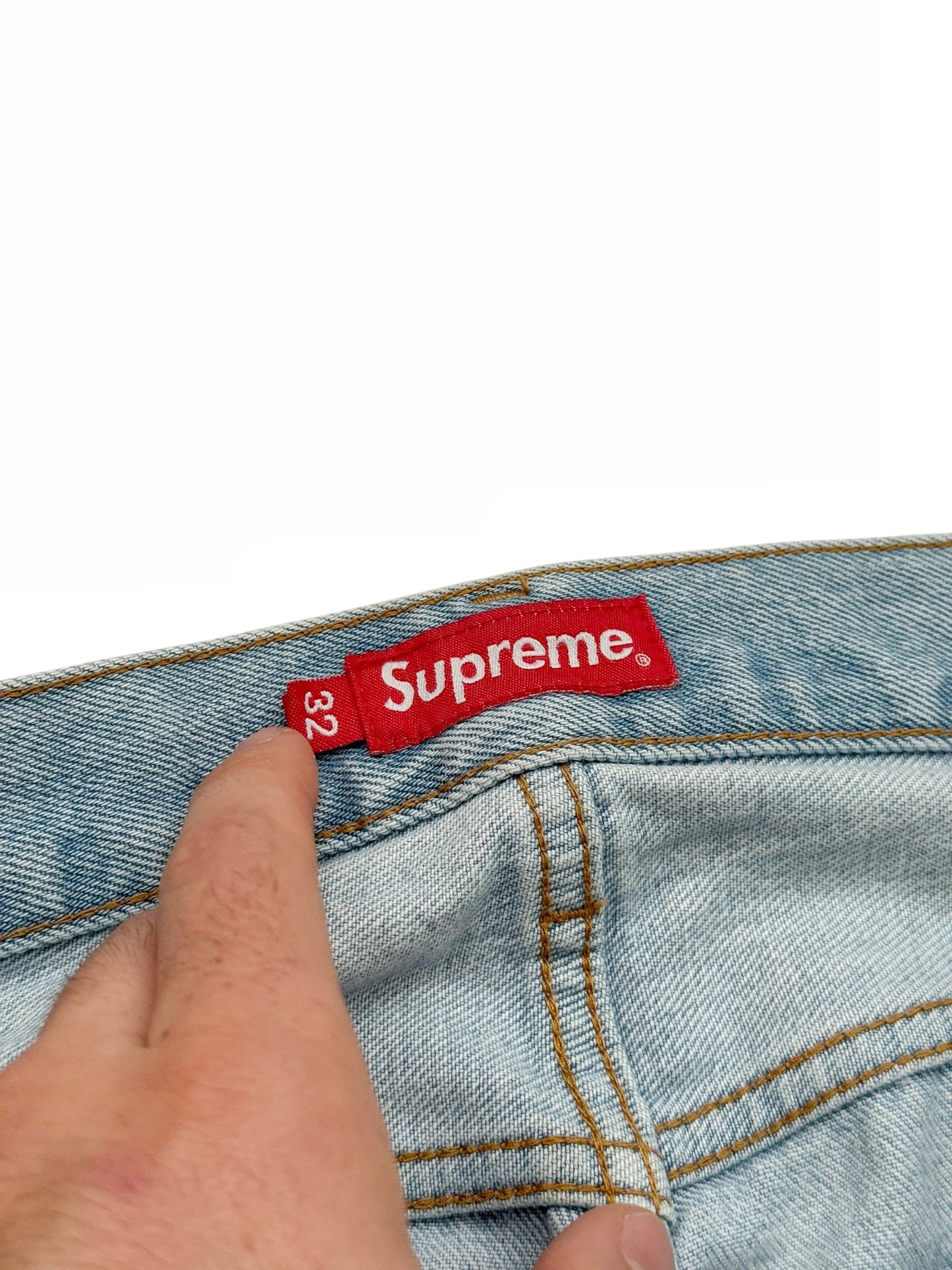 Light Blue Wash Denim Jeans