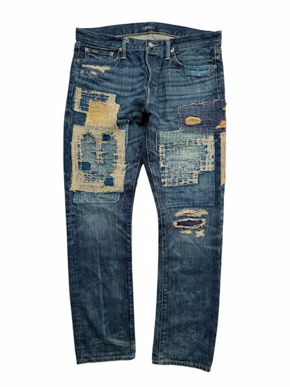 Boro Sashiko Repair Denim