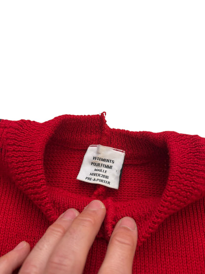2016 Fire Safety Reconstucted Knit Securite Sweater