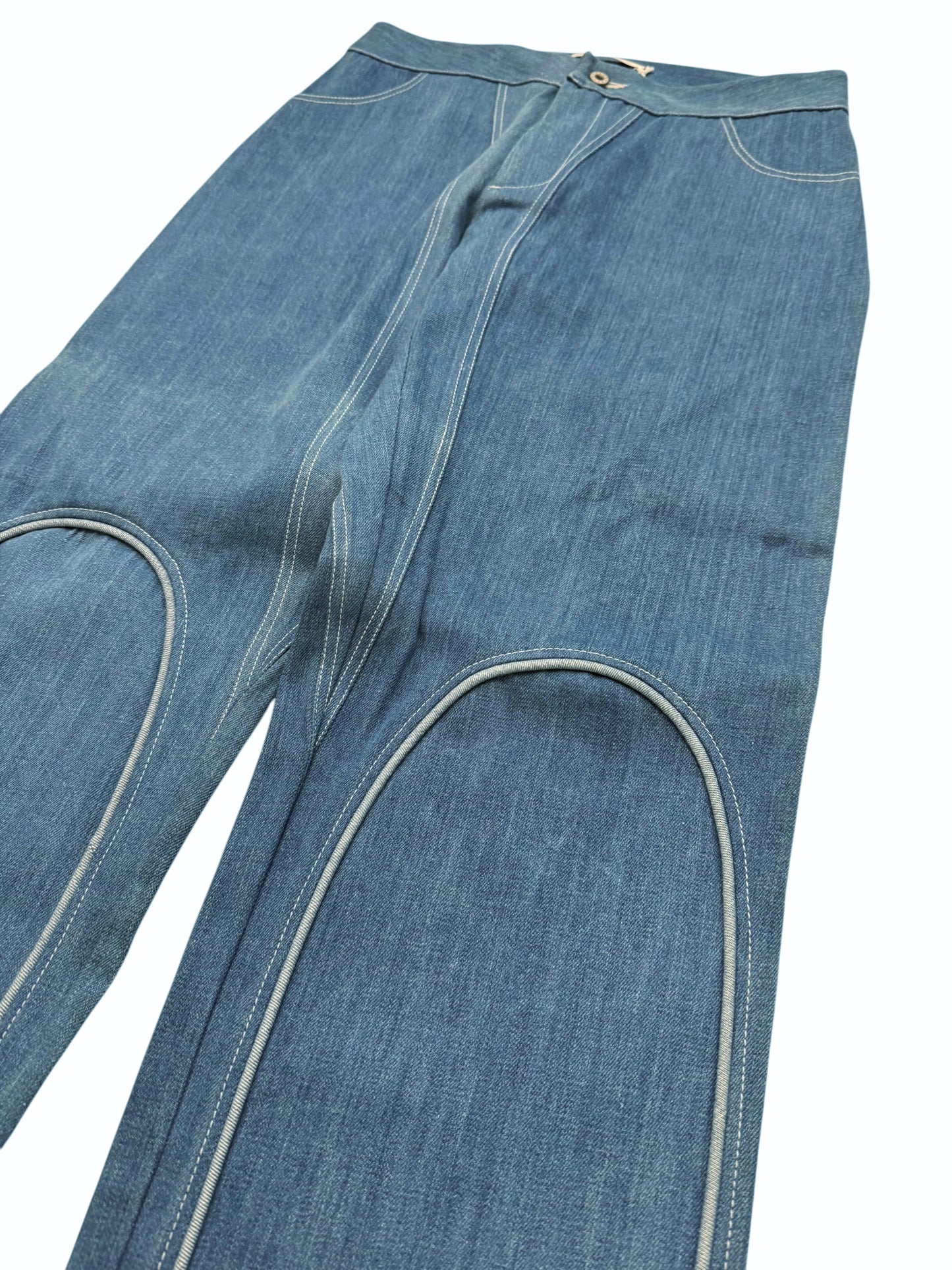 “Ella” Panel Denim Pants