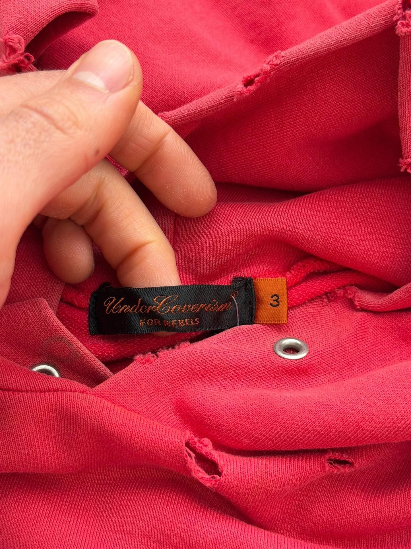 2006 “T” Wahnfrieden Klaus Distressed Patchwork Hoodie