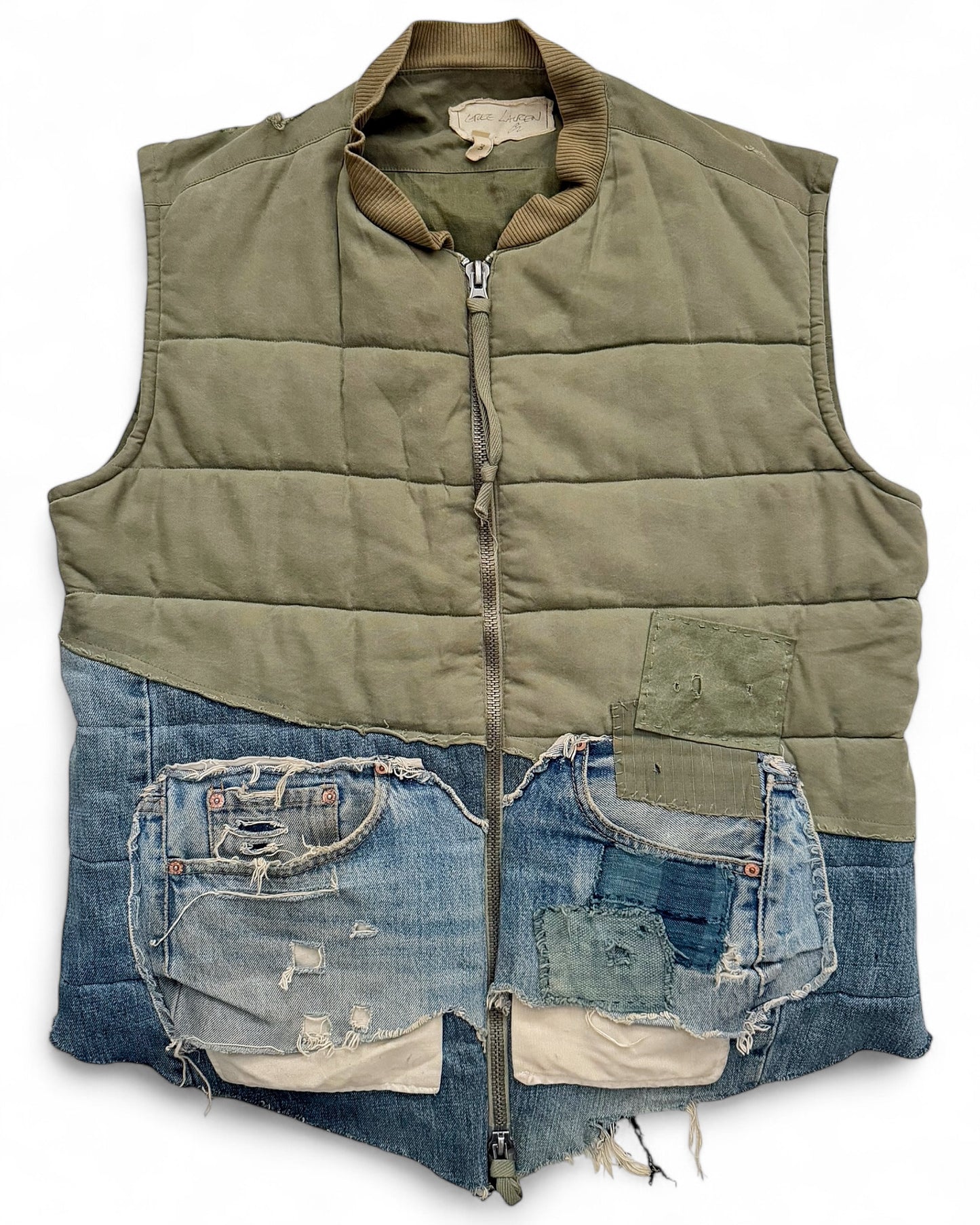 2016 Patchwork Tent Puffer Vest