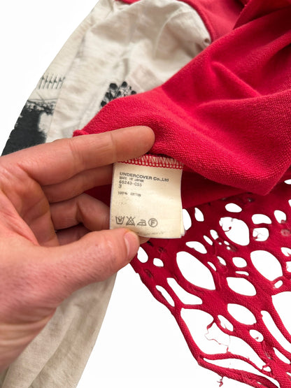 2006 “T” Wahnfrieden Klaus Distressed Patchwork Hoodie