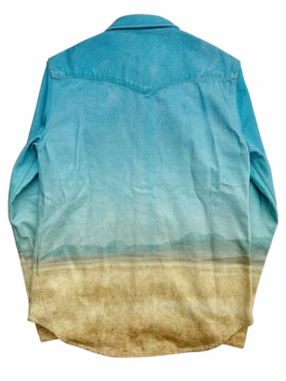 Cowboy Horse Rider Denim Shirt