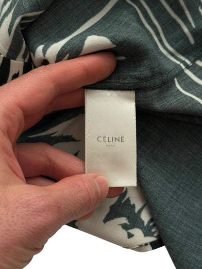 Viscose Palm Tree Long Sleeve Shirt