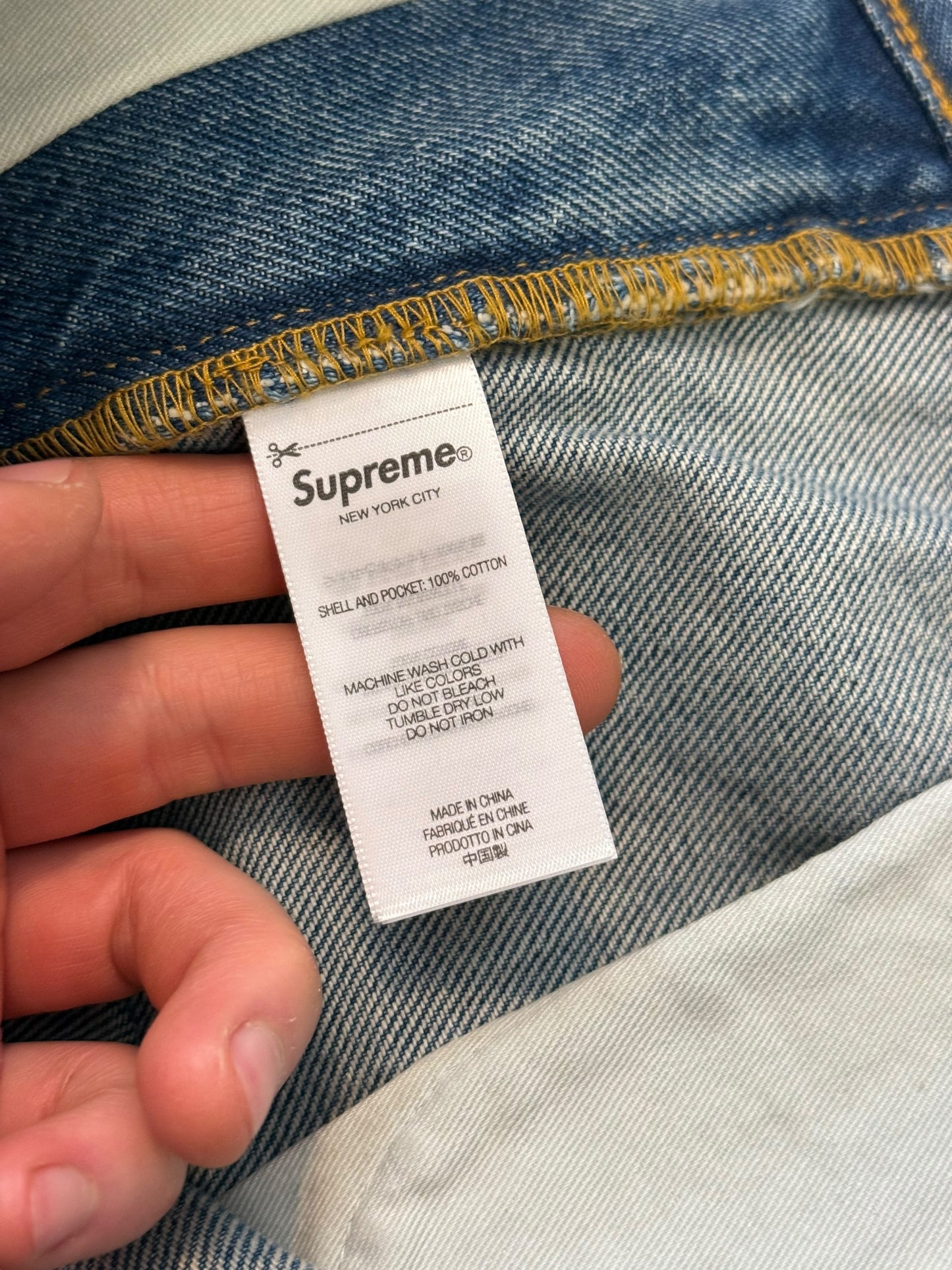 Denim Carpenter Work Pants