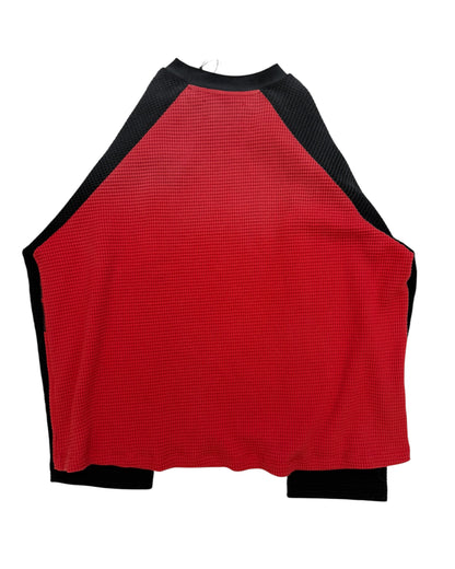 Flame Racer Raglan Waffle Shirt