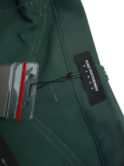 SS23 Angled Trouser Green Baggy Pant