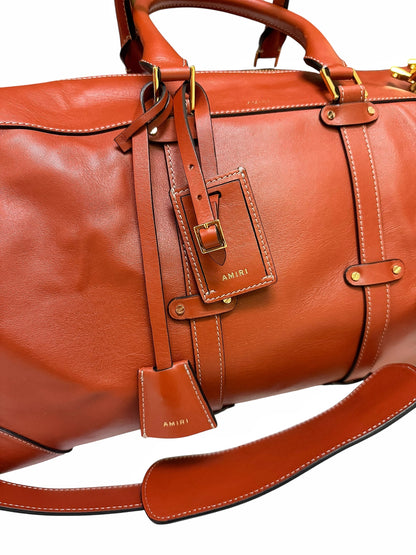 Veg Tanned Italian Leather Duffle Bag