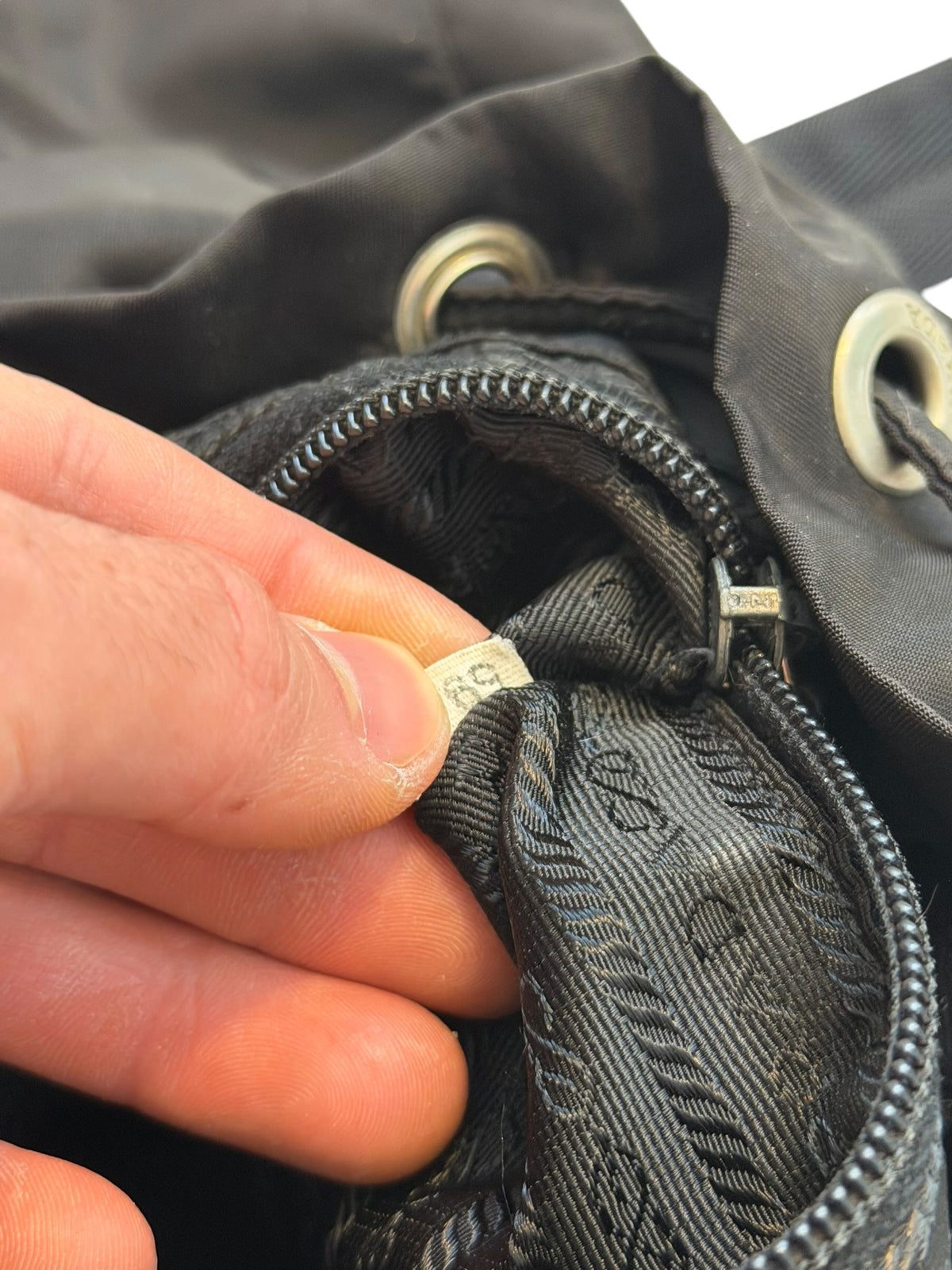 Nylon Cargo Rucksack Backpack