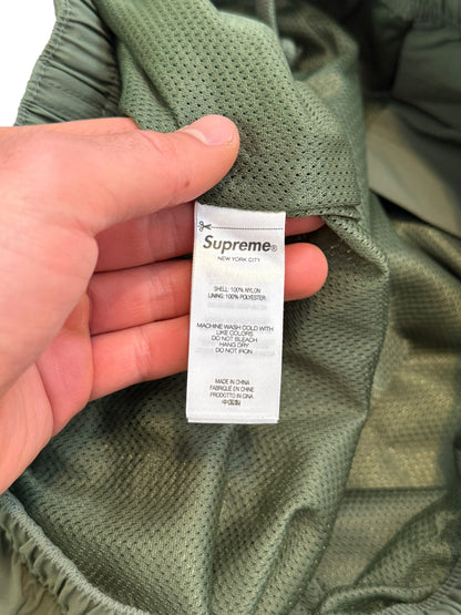 2023 Warmup Logo Zip Pants Olive