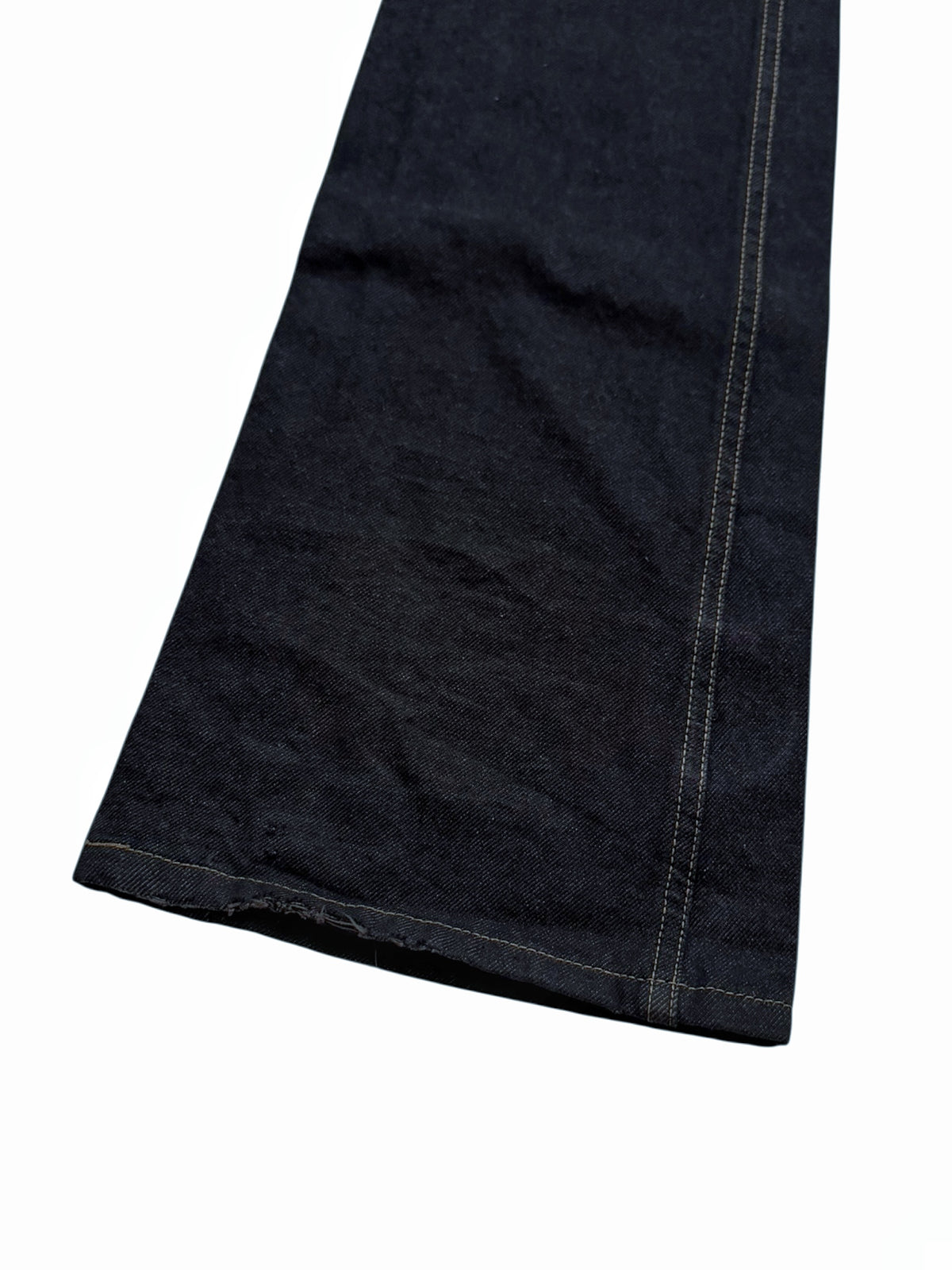 2002 Supercalifragilisticexpialidocious Lace Denim Flare Pants