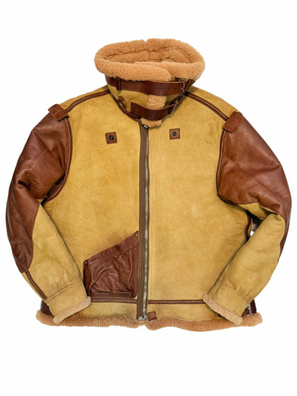 Reproduction WW2 B-3 Shearling Leather Jacket