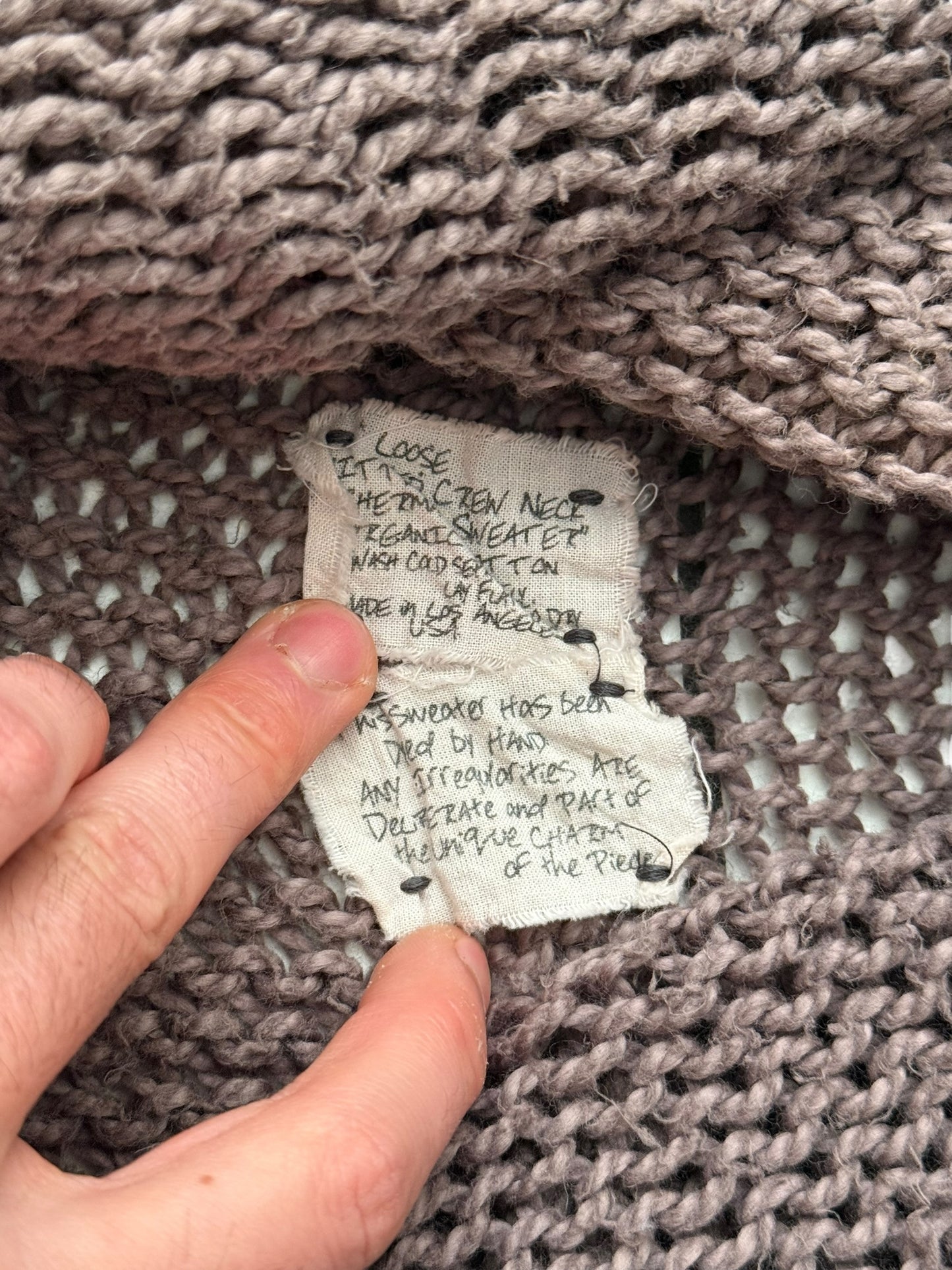 2016 Fisherman Knit Brown Fade