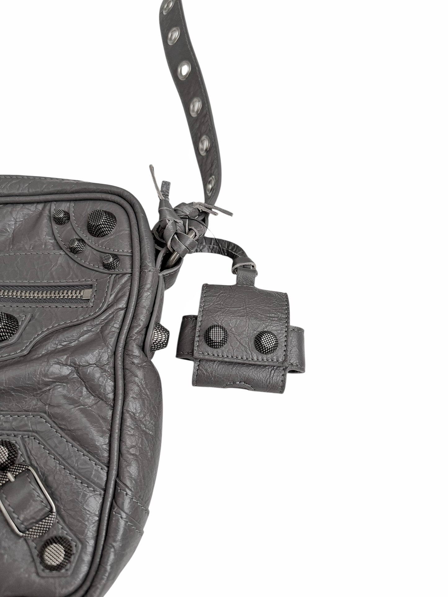 La Cagole Crossbody Leather Bag