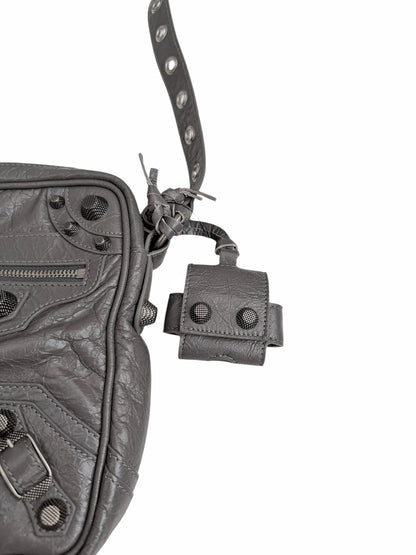 La Cagole Crossbody Leather Bag