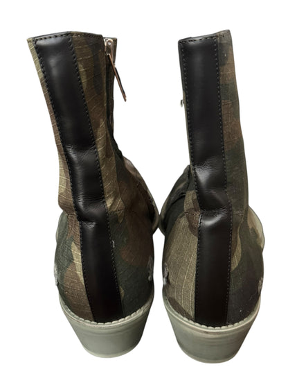 Distressed Camo Ripstop West Coast Chelsea Boot
