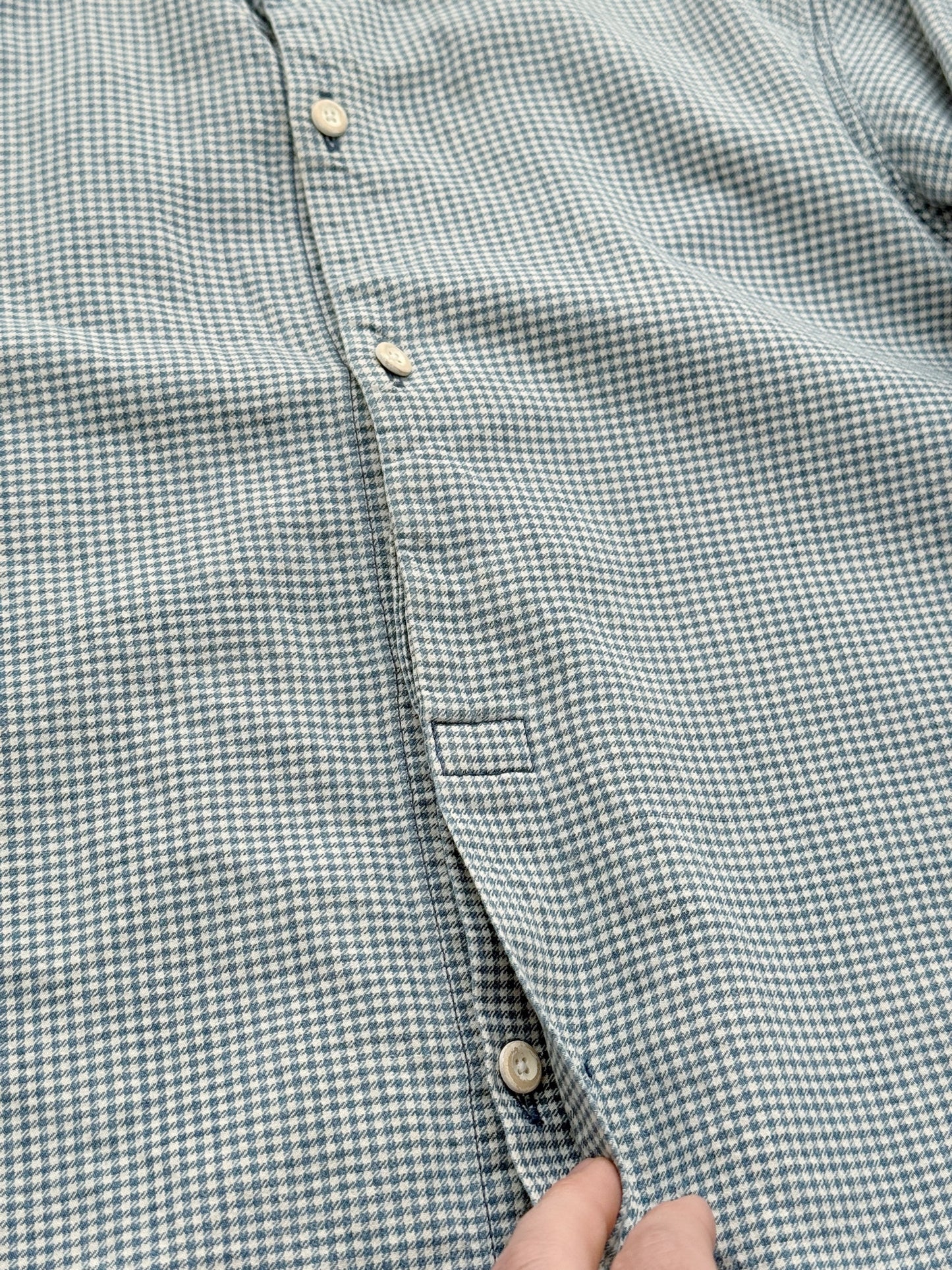 Indigo Checker Shirt