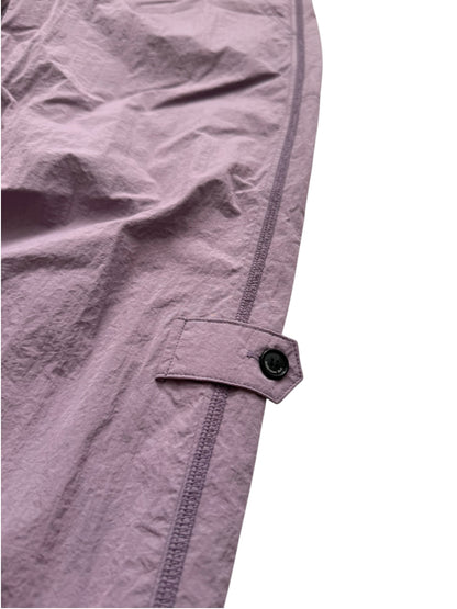 Pink Crack Nylon Tech Pants