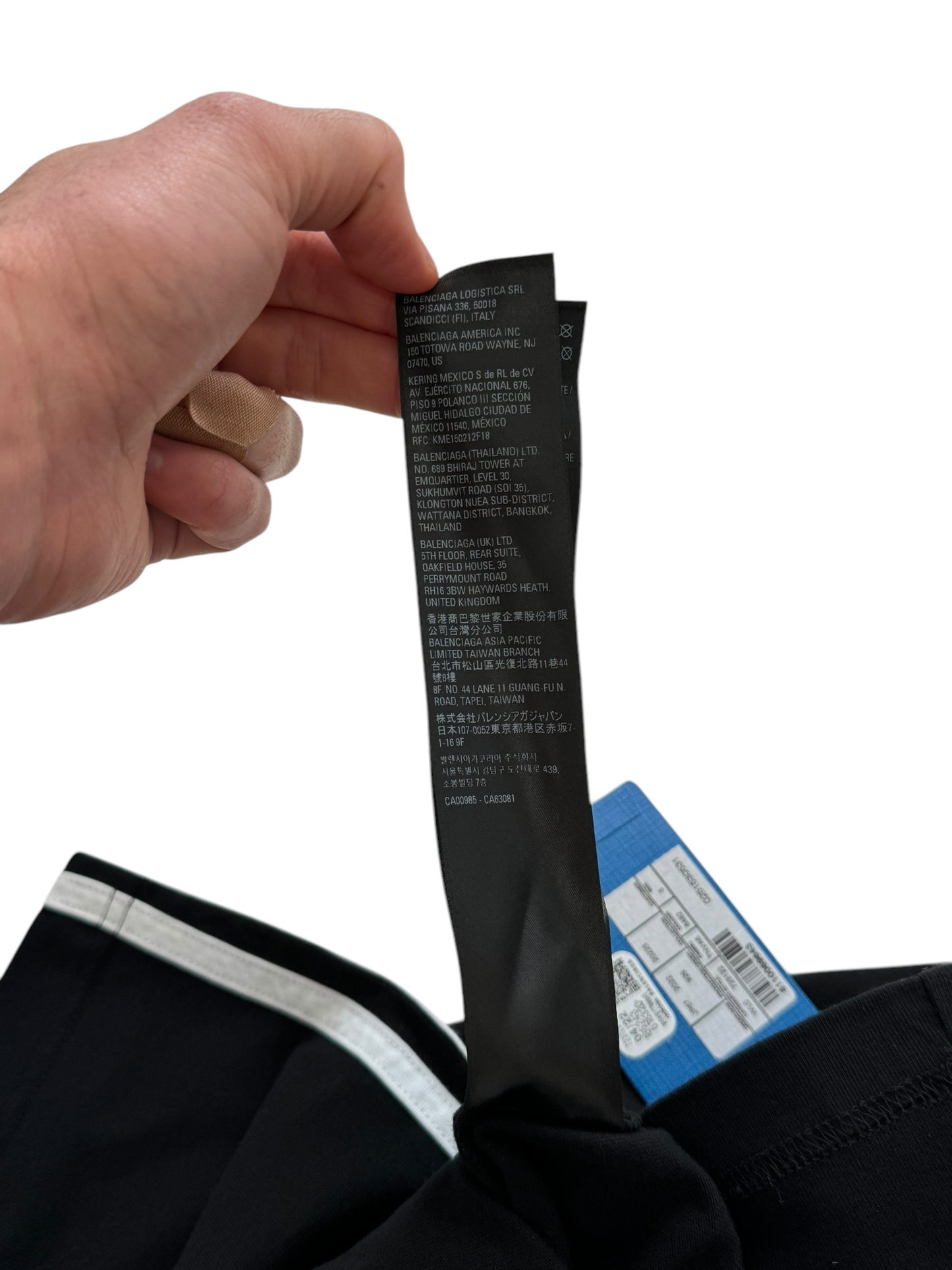 Embroidered Adidas Black Logo