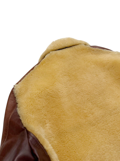 Laskinlamb Horsehide Grizzly Sherpa Re-Edition Jacket 1930’s