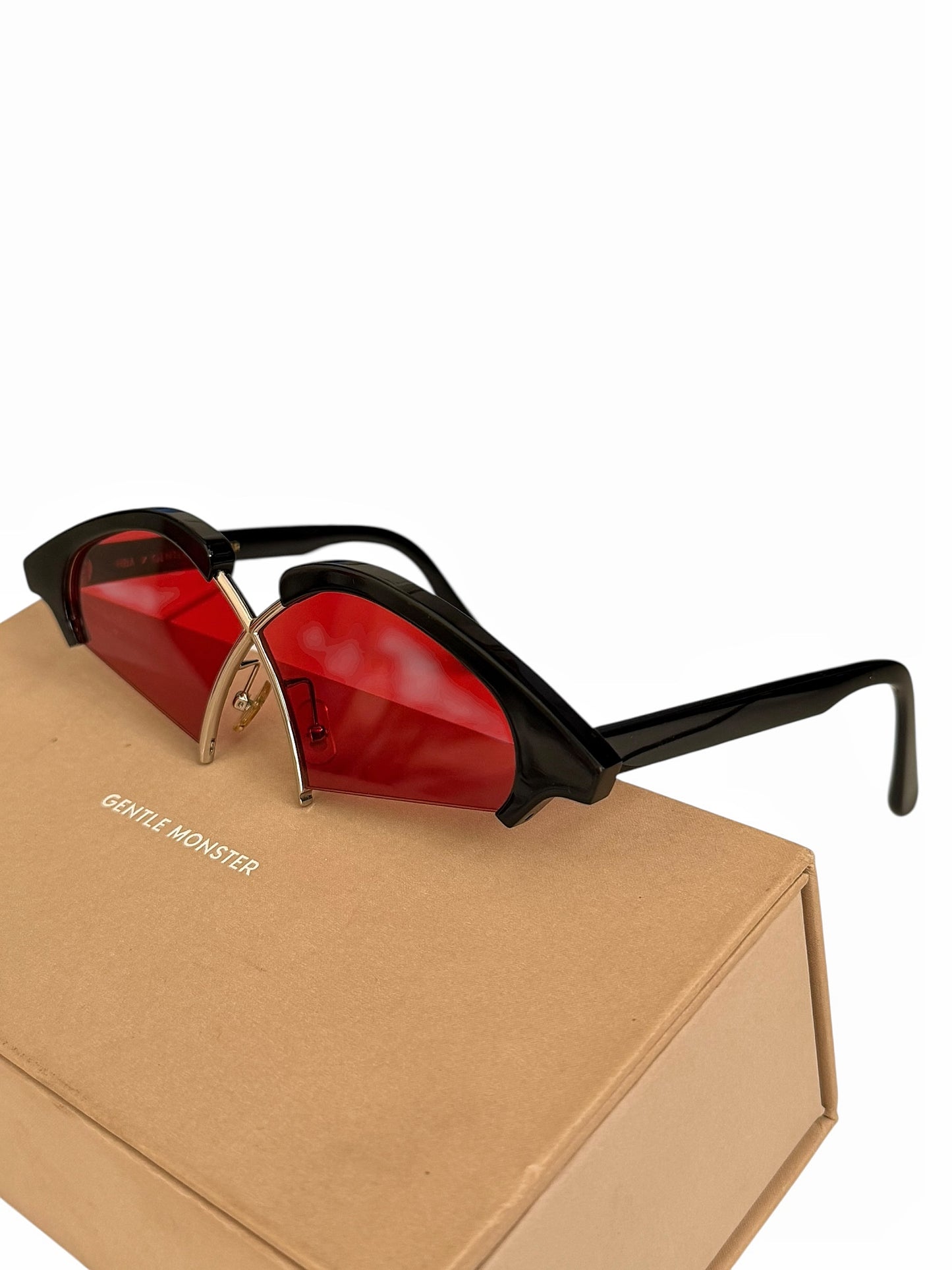 x Gentle Monster Nunty Cyclone Red Sunglasses