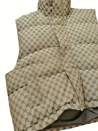 x Gucci Hacker Project C Shape Puffer Vest