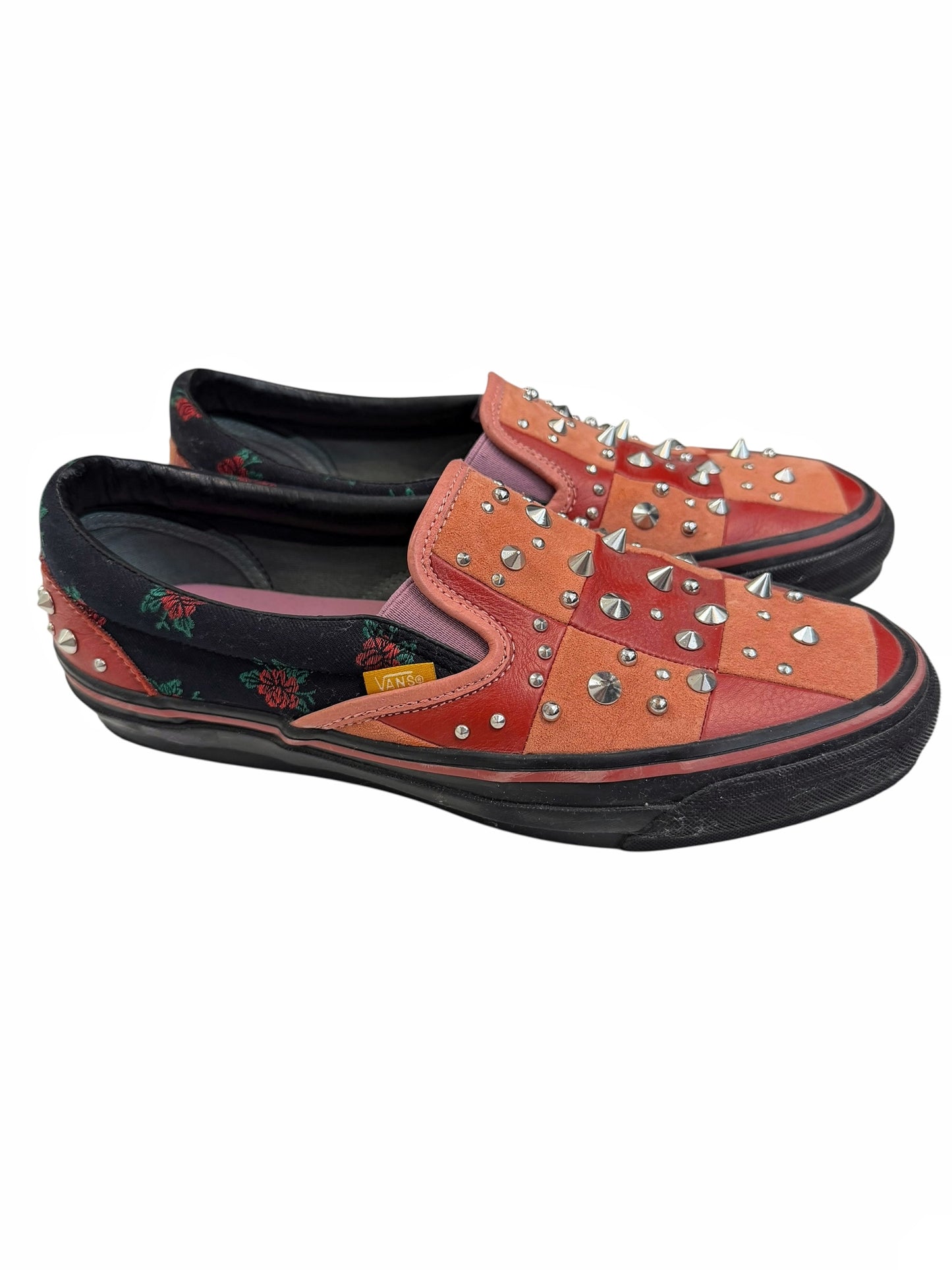x Vans Vault Studded Patchwork Leather Slip On