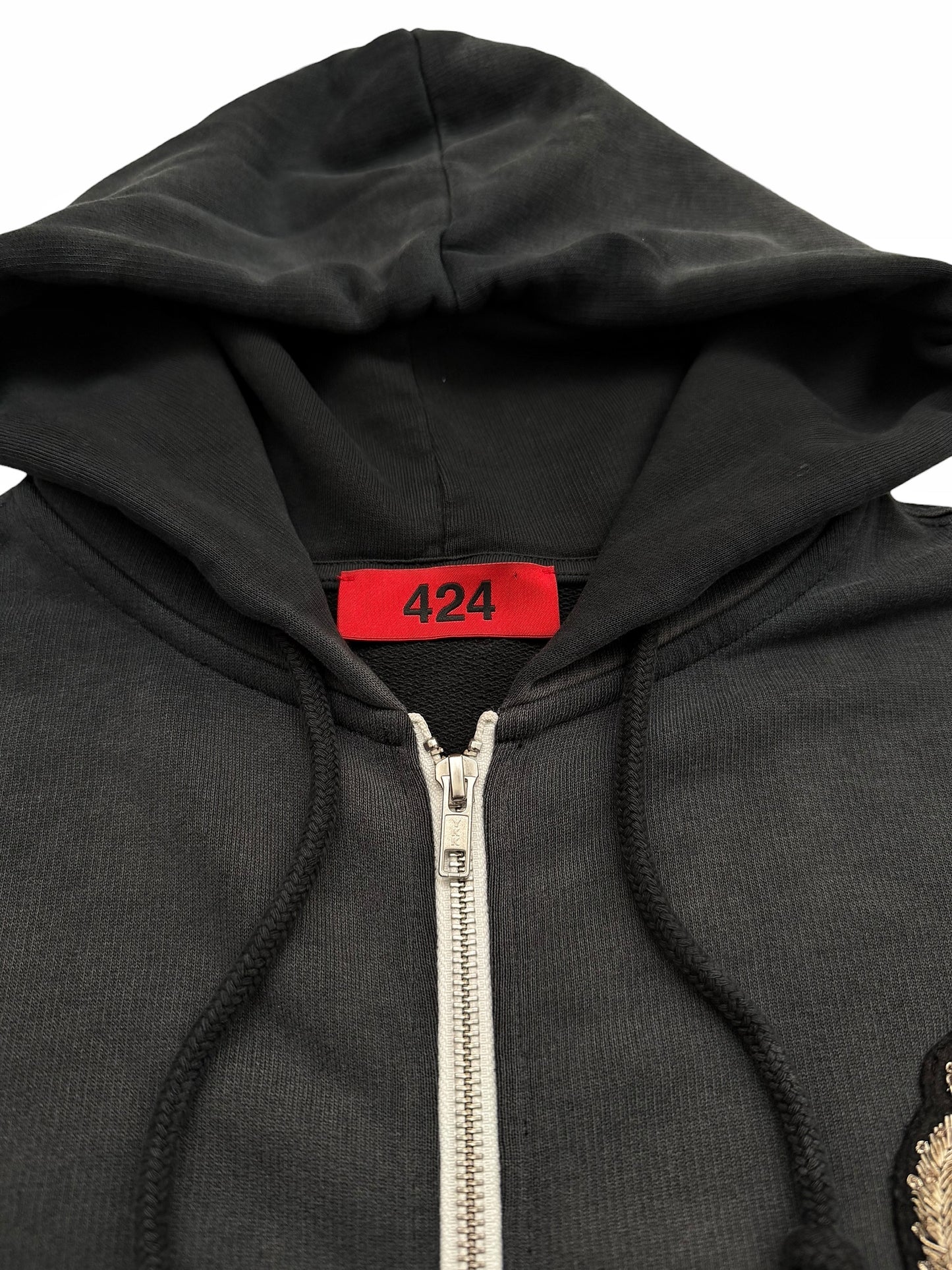 Faded Sun Crest Zip Up Hoodie
