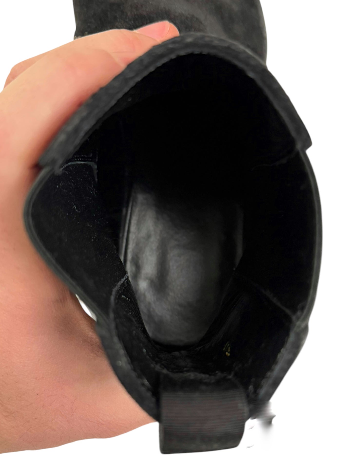 Wyatt Chelsea Suede Black Boot