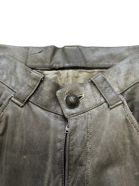 Faded Treated Contoured Leather