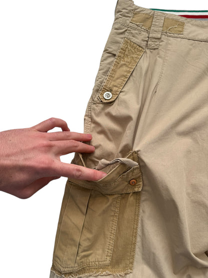 2000’s Patchwork Reconstructed Khaki Cargos