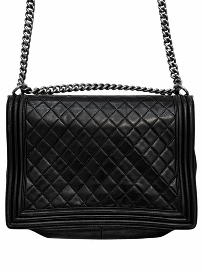 Large Caviar Boy Flap Chain Bag