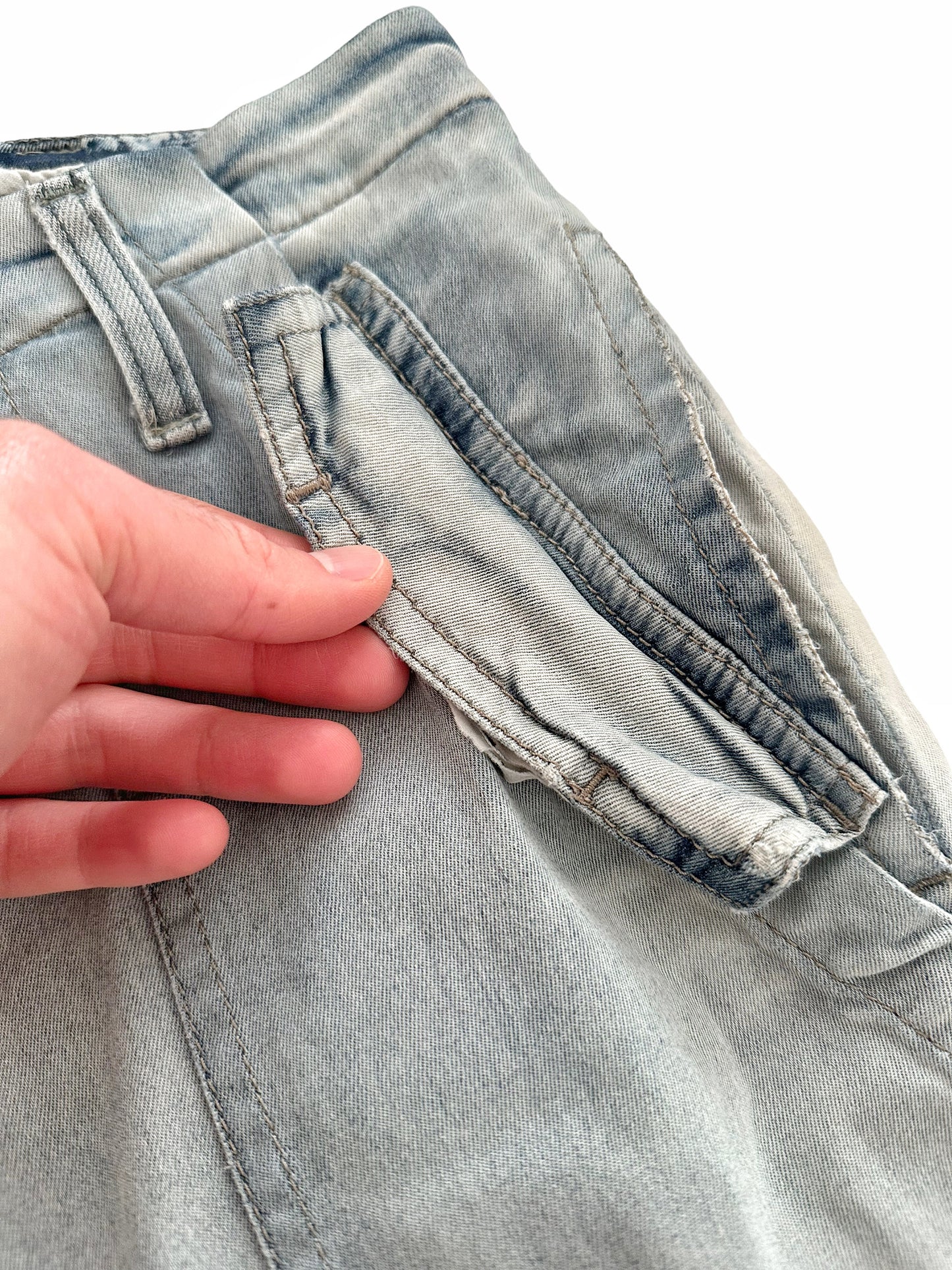 OG Hustler Blue Wash Aircut Denim