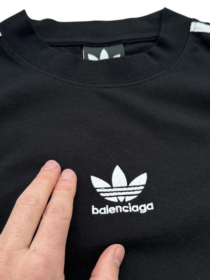 Embroidered Adidas Black Logo