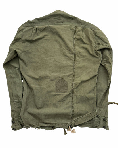 2018 Reconstructed Army Tent Shirt Jacket