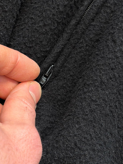 Oversized Fleece Letter Logo Sleeve