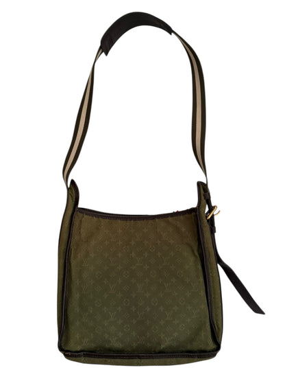 Denim Canvas Monogram Messenger