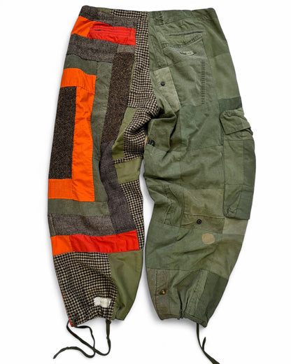 x Gee’s Bend Quilted Baggy Cargos