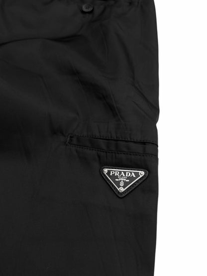 Re-Nylon Triangle Badge Logo Trouser