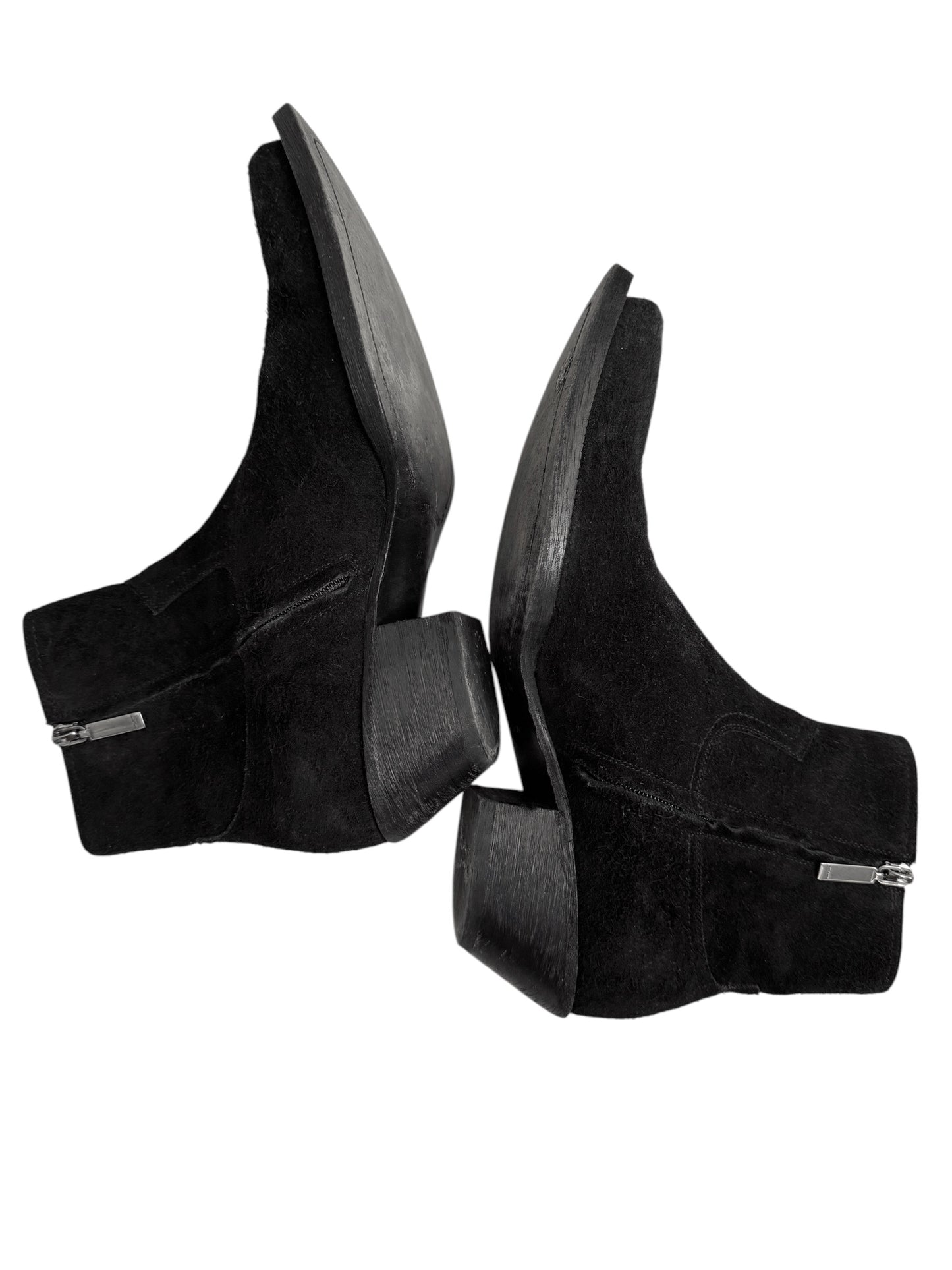 Lukas Western Suede Black Boot