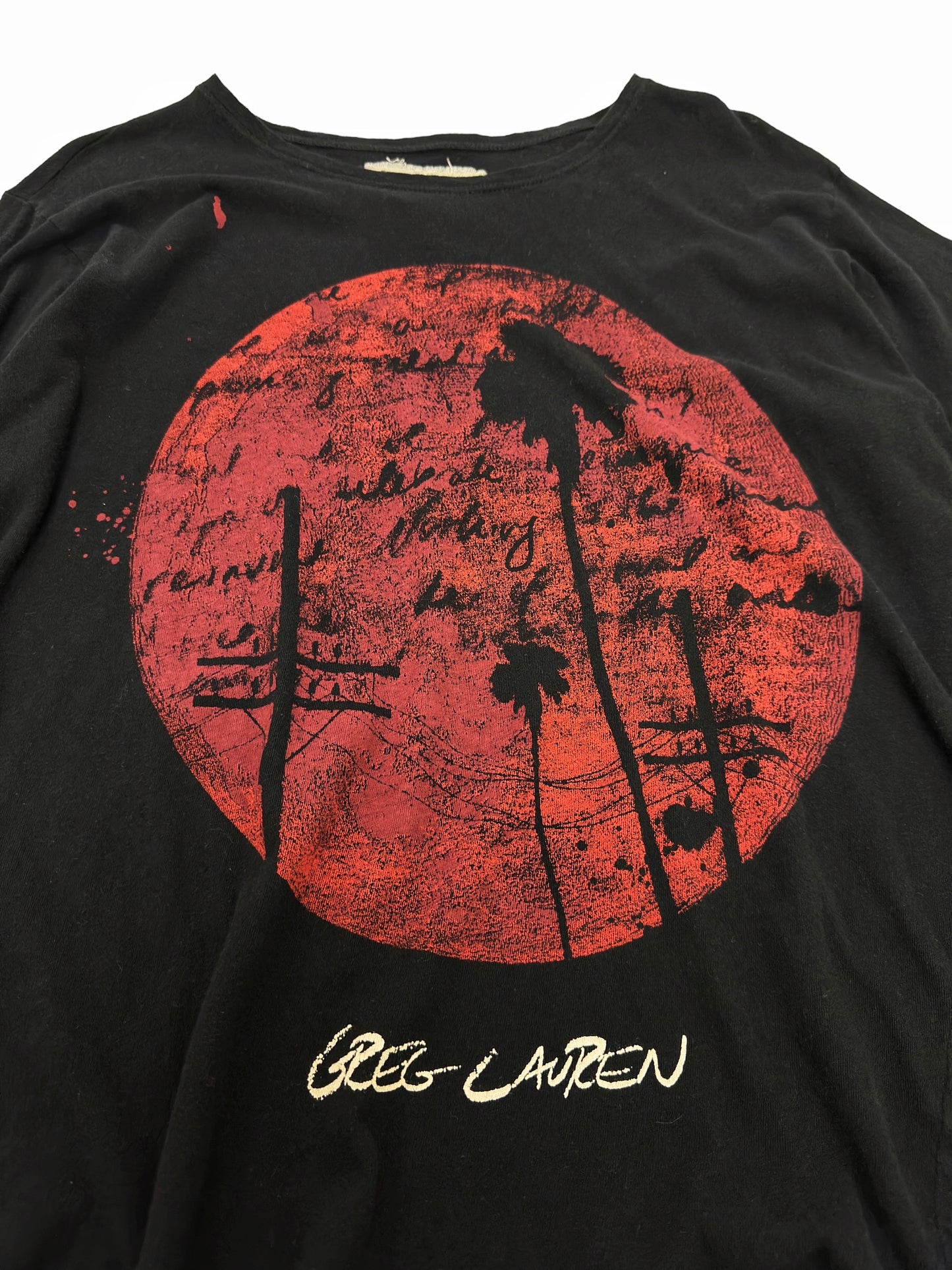 “Moon Shadows” Graphic Vintage Distressed Shirt