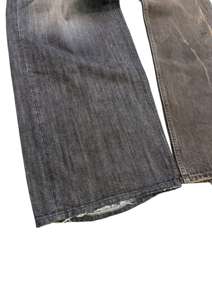 2024 50/50 Hybrid Baggy Skinny Flare Denim