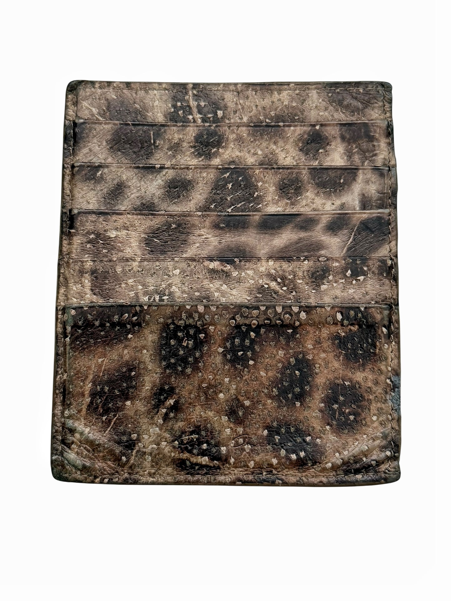 Wolffish Leather Card Wallet