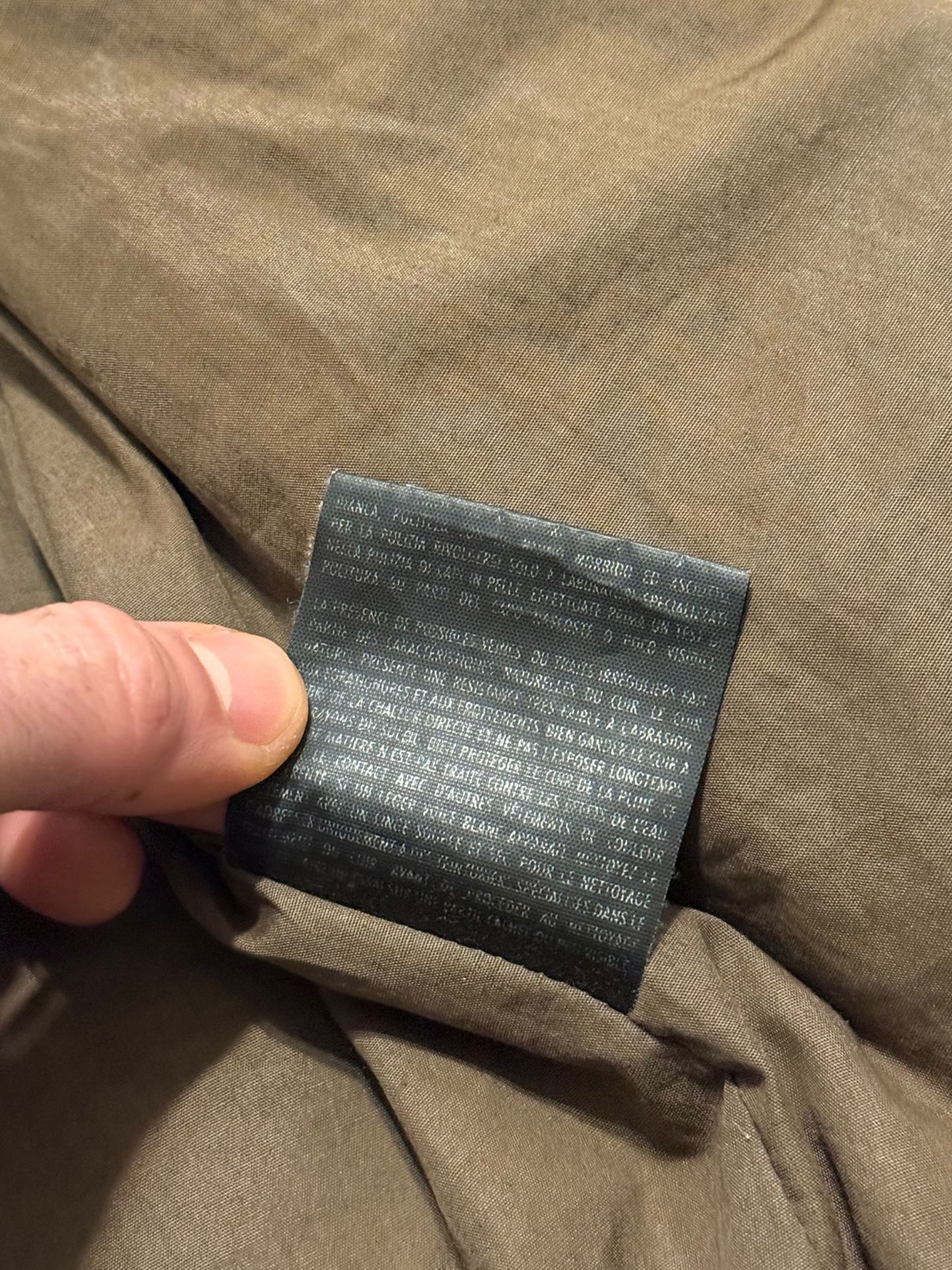 Tom Ford Era Fade Dye Leather Jacket