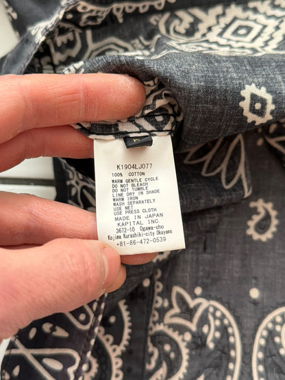 Black Bandana Kerchief Jacket