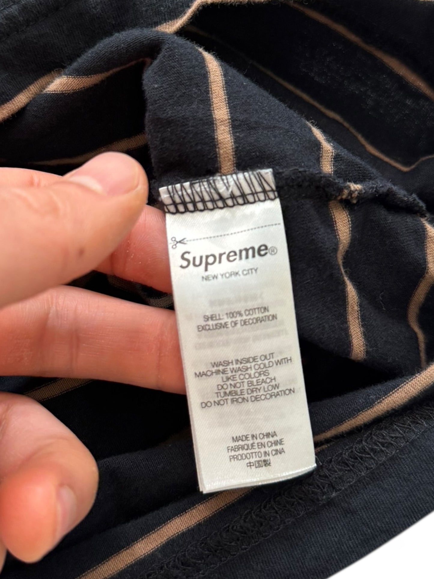 x Melvins Stripe Polo