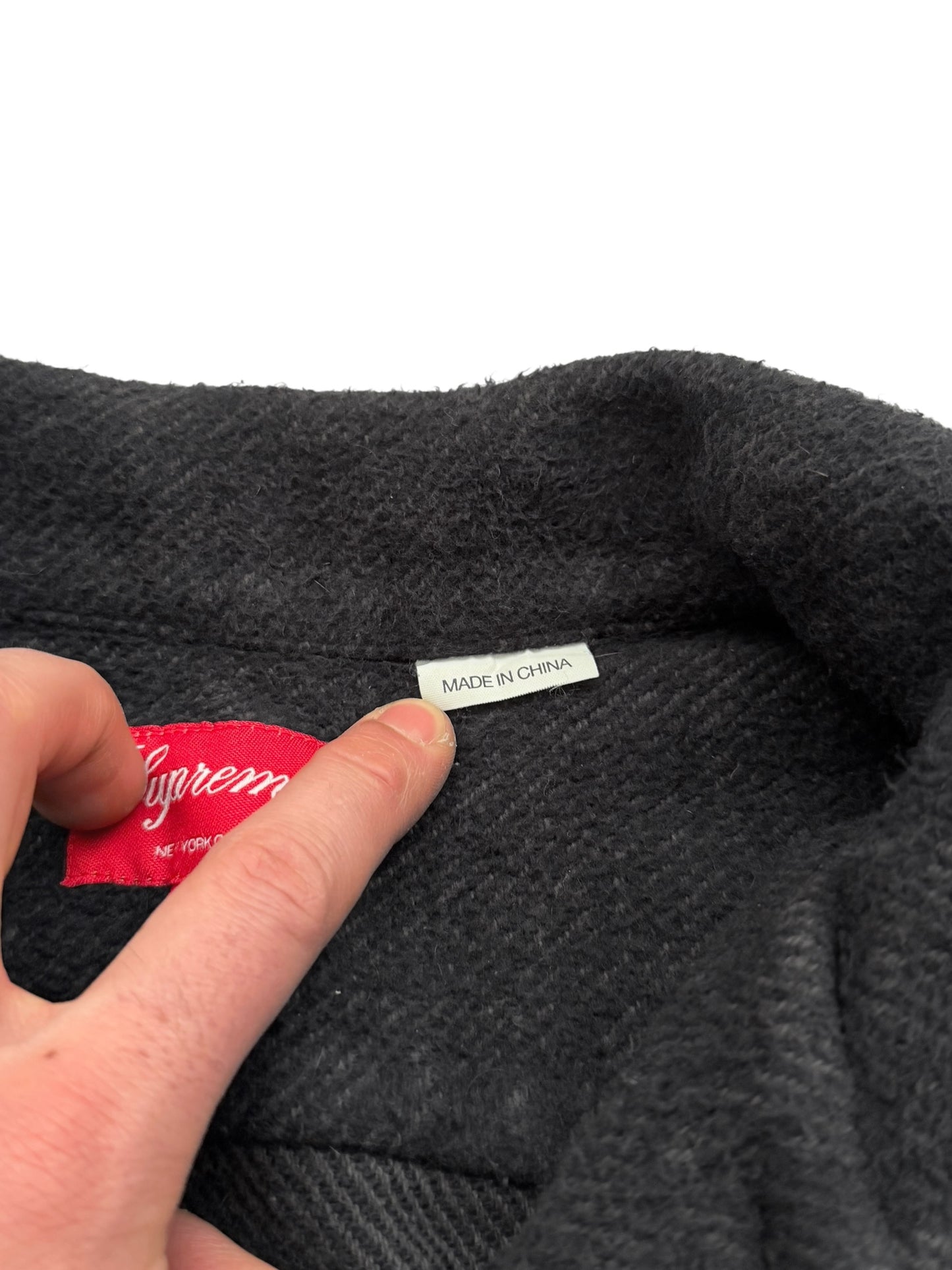 Heavy Grey Flannel Shirt